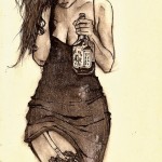 Одинокие девушки Захари Джонсон (25 фото)